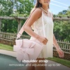 image:imageCaseMate Small Jelly Cooler Tote with Shoulder Strap  Ballet Pink Bow  7L Waterproof Soft Cooler Bag wZippered Insulation  Keeps Drinks Cold for 24 hrs Travel Tote for Beach amp Weekend GetawaysBallet Pink Bow
