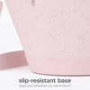 image:imageCaseMate Small Jelly Cooler Tote with Shoulder Strap  Ballet Pink Bow  7L Waterproof Soft Cooler Bag wZippered Insulation  Keeps Drinks Cold for 24 hrs Travel Tote for Beach amp Weekend GetawaysBallet Pink Bow