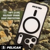 image:imagePelican Protector iPhone 17 Pro Case with Camera Stand  Clear  Rugged MagSafe Phone Case with 16ft MilitaryGrade Drop Protection  Heavy Duty Magnetic Phone Cover for iPhone 17 ProFrosted ClearBlack  Pro