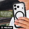 image:imagePelican Protector iPhone 17 Pro Case with Camera Stand  Clear  Rugged MagSafe Phone Case with 16ft MilitaryGrade Drop Protection  Heavy Duty Magnetic Phone Cover for iPhone 17 ProVoyager  Clear  Pro