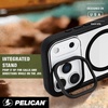 image:imagePelican Protector iPhone 17 Pro Case with Camera Stand  Clear  Rugged MagSafe Phone Case with 16ft MilitaryGrade Drop Protection  Heavy Duty Magnetic Phone Cover for iPhone 17 ProClear  Stand  Pro Max