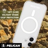 image:imagePelican Protector iPhone 17 Pro Case with Camera Stand  Clear  Rugged MagSafe Phone Case with 16ft MilitaryGrade Drop Protection  Heavy Duty Magnetic Phone Cover for iPhone 17 ProClear