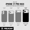 image:imagePelican Protector iPhone 17 Pro Case with Camera Stand  Clear  Rugged MagSafe Phone Case with 16ft MilitaryGrade Drop Protection  Heavy Duty Magnetic Phone Cover for iPhone 17 ProClear  Pro Max
