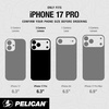 image:imagePelican Protector iPhone 17 Pro Case with Camera Stand  Clear  Rugged MagSafe Phone Case with 16ft MilitaryGrade Drop Protection  Heavy Duty Magnetic Phone Cover for iPhone 17 ProCarbon  Pro