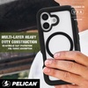 image:imagePelican Protector iPhone 17 Pro Case with Camera Stand  Clear  Rugged MagSafe Phone Case with 16ft MilitaryGrade Drop Protection  Heavy Duty Magnetic Phone Cover for iPhone 17 ProBlackClear