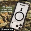 image:imagePelican Protector iPhone 17 Pro Case with Camera Stand  Clear  Rugged MagSafe Phone Case with 16ft MilitaryGrade Drop Protection  Heavy Duty Magnetic Phone Cover for iPhone 17 ProVoyager  Clear  Pro Max
