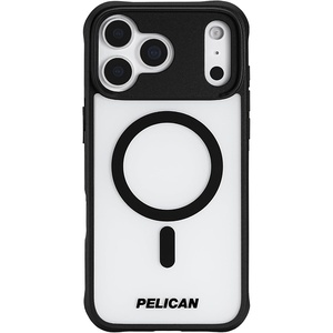 image:imagePelican Protector iPhone 17 Pro Case with Camera Stand  Clear  Rugged MagSafe Phone Case with 16ft MilitaryGrade Drop Protection  Heavy Duty Magnetic Phone Cover for iPhone 17 ProFrosted ClearBlack  Pro Max