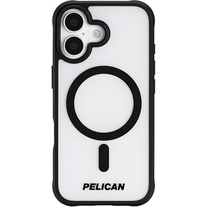 image:imagePelican Protector iPhone 17 Pro Case with Camera Stand  Clear  Rugged MagSafe Phone Case with 16ft MilitaryGrade Drop Protection  Heavy Duty Magnetic Phone Cover for iPhone 17 ProFrosted ClearBlack