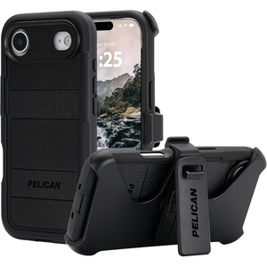 image:imagePelican Protector iPhone 17 Pro Case with Camera Stand  Clear  Rugged MagSafe Phone Case with 16ft MilitaryGrade Drop Protection  Heavy Duty Magnetic Phone Cover for iPhone 17 ProVoyager  Black  Air