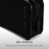 image:imageCaseMate Jelly Makeup Bag  Waterproof Zipper Pouch  Midnight BlackMidnight Black