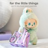 image:imageCaseMate Jelly Tote Bag Keychain  Mini Purse CharmIridescent