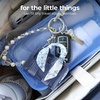 image:imageCaseMate Jelly Tote Bag Keychain  Mini Purse CharmSomething Navy Twilly