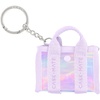 image:imageCaseMate Jelly Tote Bag Keychain  Mini Purse CharmIridescent