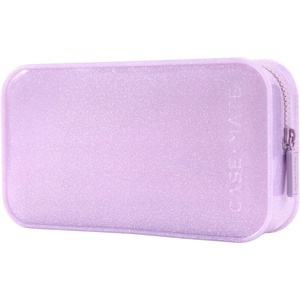 image:imageCaseMate Jelly Makeup Bag  Waterproof Zipper Pouch  Midnight BlackStardust Twinkle