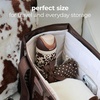 image:imageCaseMate Essential Crinkle Bow Makeup BagEspresso Polka Dot