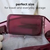 image:imageCaseMate Jelly Makeup Bag  Waterproof Zipper Pouch  MulberryMulberry