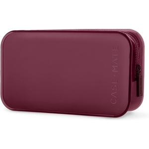 image:imageCaseMate Jelly Makeup Bag  Waterproof Zipper Pouch  MulberryMulberry